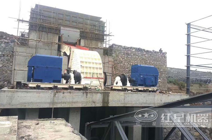 廣州石灰石人工機(jī)制沙生產(chǎn)線現(xiàn)場(chǎng)