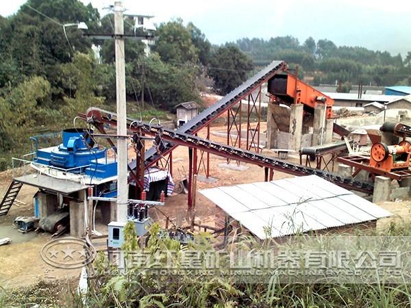 遼寧河卵石破碎生產(chǎn)線案例