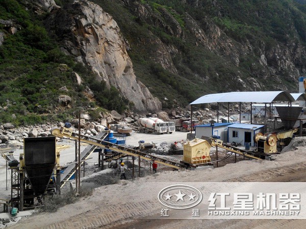 石子制砂生產線