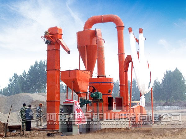 白云石磨粉生產(chǎn)線