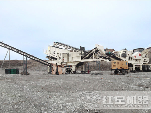 石灰石移動式破碎機