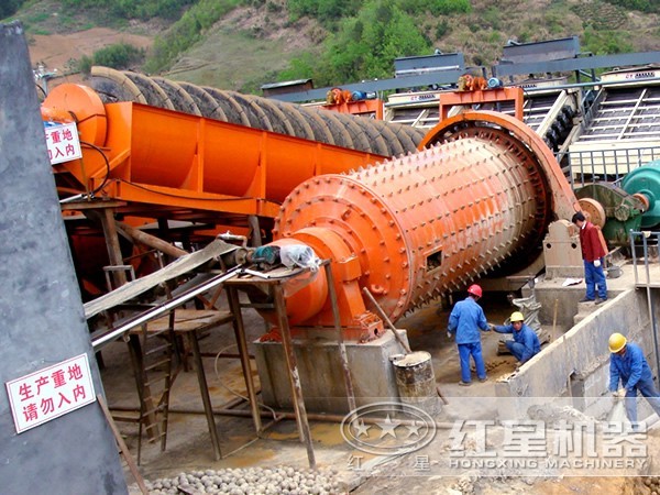 磁選選礦生產(chǎn)線