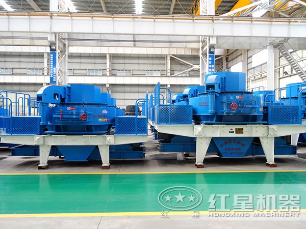 環保制砂機車間